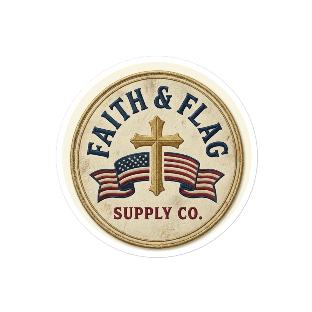 Badge Sticker, front view